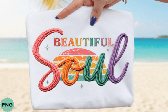 Beautiful Soul T-shirt Design, Positive: Elevating Modern Sublimation Crafts