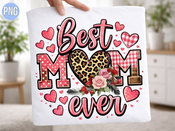 Best Mom Ever Leopard Heart PNG: Elevate Your DIY Gifts with Style