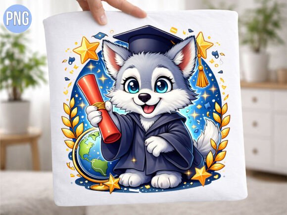 Cute Wolf Graduate Class of 2026 PNG: Elevating Digital Design for Modern Creators