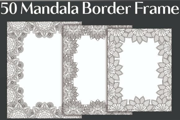 Enhancing Your Designs with a Versatile Mandala Border Frame Collection