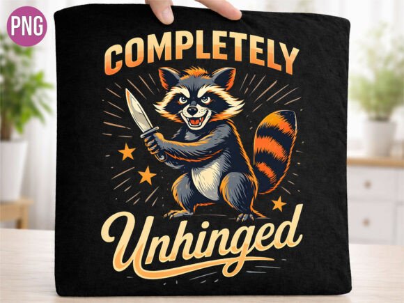 Evaluating the Funny Animal Unhinged Raccoon Knife PNG for Creative and Commercial Use