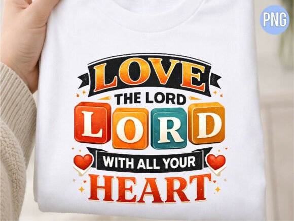 Love the Lord with All Your Heart PNG