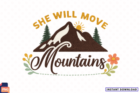 She Will Move Mountains Inspirational: Strategic Branding for Modern Creators