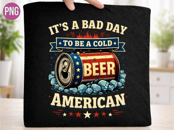 Why the Bad Day to Be a Cold Beer USA PNG Is Resonating with Modern Creators